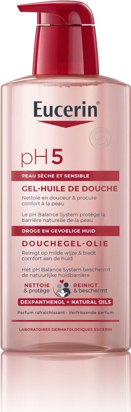 Eucerin pH5 Douchegel-Olie - Droge en Gevoelige huid - 400ml