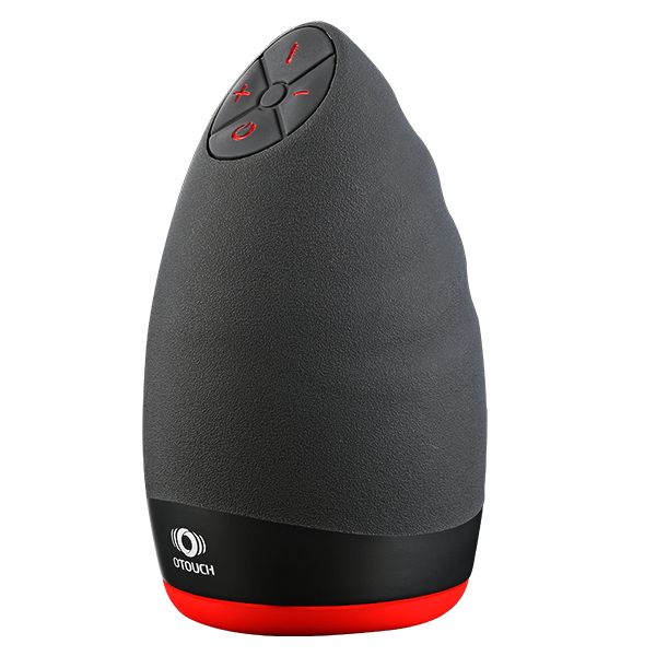 OTOUCH Chiven 2 Male Stroker - Black/Red - ABS & Silicone - Vibrating & Heating