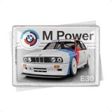 Nostalgic Art Merchandise Nostalgic-Art BMW Motorsport M Power E30 Retro Metalen Ansichtkaart