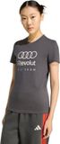 Adidas Performance Audi Revolut F1 Team Dna Graphic T-Shirt - Dames - Zwart