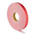 VHB 3M VHB LSE-160WF plakband, wit, 19 mm x 33 m, 0,6 mm, 14 rollen per doos