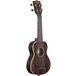 Kala Exotic Woods Series Ebony Soprano ukulélé avec gigbag