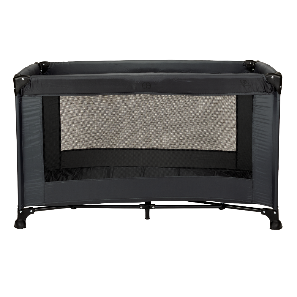 Novi Baby® Nicky Campingbed - Reisbed - Grijs - 120x60cm