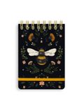 Jade Flame Tree Spiral Pocket Notebooks: Bee (Spiral Bound Pocket Notebook)