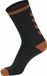 Hummel Elite Indoor Low Chaussettes de sport - Noir/Orange - Taille 46 - Hommes - Course à pied - Printemps/Été 2023