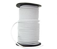 ABC-LED Elastisch Touw - 50 meter - 10 mm - WIT - elastiek op rol - 8719754025307