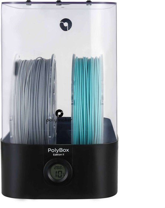 Polymaker PolyBox™ Edition II filament Drybox - Zwart