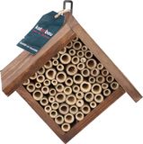 KOTARBAU® Insectenhotel Voor In De Tuin, Hout, 240 x 240 mm, Bruin