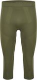 FALKE Warm 3/4 sneldrogend functioneel materiaal functioneel ondergoed heren groen - maat M