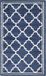Safavieh Buitenkleed Aldona Navy Blauw 120 x 180 cm