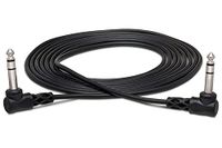 Hosa CSS-103RR TRS RA-kabel, zwart