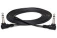 Hosa CSS-103RR TRS RA-kabel, zwart