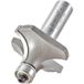 Trend 46/155X1/2TC Lager Geleide Ovolo Snijder 14,2 mm Radius - Zilver
