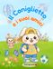 Il Coniglietto e i suoi amici: Libro da colorare per bambini con tante scene carine - disegni grandi - libro da colorare animali - disegni semplici da colorare - bambini 3 5 anni