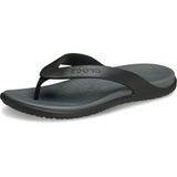 Crocs Coast Flip teenslippers voor heren, Leigrijs, 48 EU