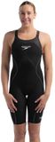 Speedo Fastskin Lzr Pure Intent 2.0 Jammer Closed Back Competition Swimsuit Noir UK 22 Femme