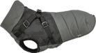 Trixie Manteau pour chien Pontis avec harnais Reflect Gris Vêtement pour chien 40 cm
