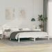 Maison Exclusive - Cadre de lit avec tête de lit, blanc, 180 x 200 cm, pin massif