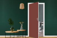StickerSnake Deursticker Palet - Rood - Interieur - 80x205 cm - Deurposter