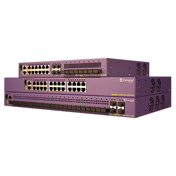 Extreme Networks X440-G2-24T-10GE4 - Netwerk switch - Bordeaux rood