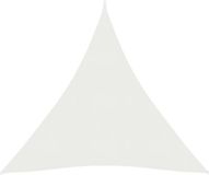 vidaXL Zonnezeil 160 g/m² 3x4x4 m HDPE Wit