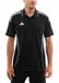 adidas Polo de sport Hommes - Noir - Polyester - Taille S