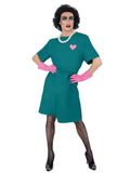 Smiffys Rocky Horror Show Frank N Furter Chirurgisch Kostuum - XL - Turquoise