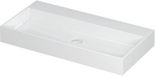 Wastafel INK United Wastafel Porselein Zonder Kraangat - 900x450x110 mm - Glans Wit