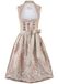 STOCKERPOINT Dirndl beige / crème / rose / vieux rose / blanc