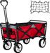 Chariot de jardin - Chariot de transport - Chariot de plage - Chariot de camping - Chariot de jardin d'enfants - Max 80 kg