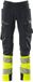 Mascot Accelerate Safe Broek met dijbeenzakken 19379-510 - donkermarine/hi-vis geel - C58