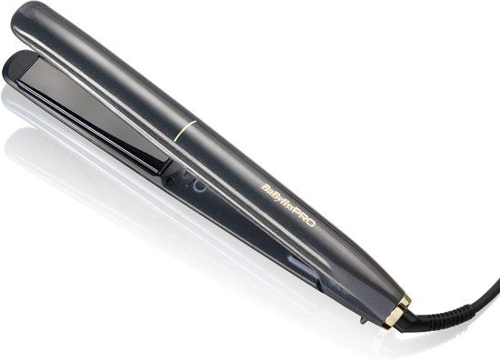 BaBylissPRO STILISTA Professionele Stijltang BAB3550E - Titanium Platen - Ionisch - Champagne Goud