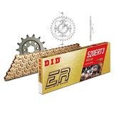 Kettingset DID Kettingset staal 520ERT2 / 104 clipslot voor Honda CB 250 cc bj. 1991-1997