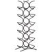 Amazon Basics Wijnrek voor 12 flessen, zwart, 24,9 x 16 x 67,8 cm