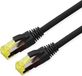 ROLINE Outdoor patchkabel Cat.6A (Klasse EA) S/FTP (PiMF), soepel draad, LSOH, zwart, 1 m