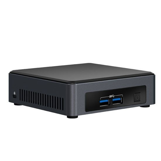 Intel NUC BLKNUC7I7DNK2E Mini PC Barebone - Zwart
