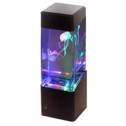 Mioke Mini kwallen lamp LED stemming LED kwallen aquarium verlichting vis nachtlamp magische lamp als cadeau