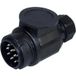 AUTOBEST Prise plastique mâle 12V, 13 pôles - 244051