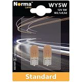 Norma 258732-202 WY5W positielicht dubbele blister 12 V 5 W W2