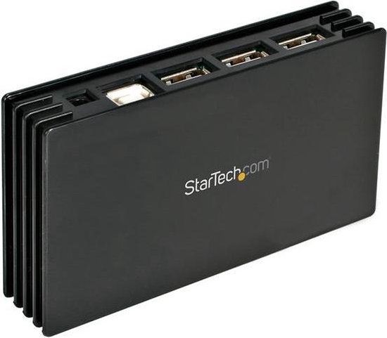 StarTech.com 7-poorts USB 2.0 Hub - Zwart