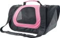 Nobleza Sac de transport Chat et Petit Chien - Sac de transport pour animaux domestiques jusqu'à 4 kg - Pliable - 34 x 21 x 22 cm - Rose
