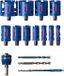 Bosch EXPERT Construction Material Scie sauteuse - 15 pièces - 20/22/25/32/35/40/44/51/60/68/76mm - 2608900489