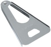 Westmark multifunctionele opener in retroverpakking, staal/rubber, 17 x 9,8 x 1,5 cm, Twist, zilver, 1050RT60