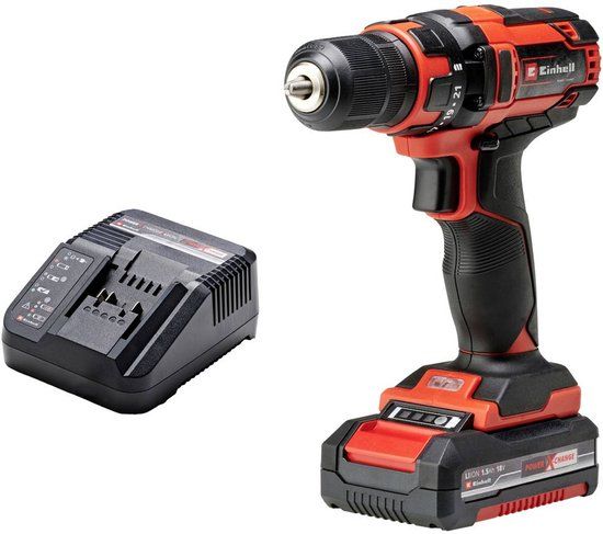 Einhell TC-CD 18/35 Li Kit Accu Boor-/Schroefmachine - 18V - 1x 1.5Ah Accu