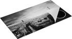 Chefcare Inductie Beschermer Skyline Parijs - Zwart Wit - 95x55 cm