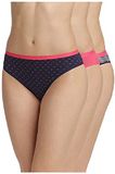 Dim Les Pockets Damesslip, katoen, comfortabel, 3 stuks, Set Pretty Rose, 34-36