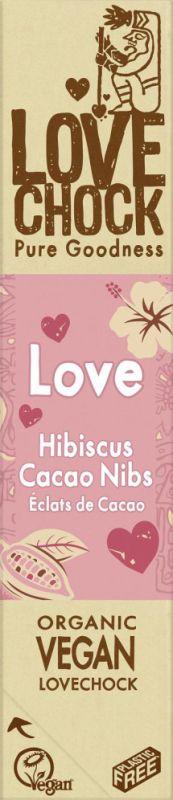 Lovechock Hibiscus cacao nibs 40g