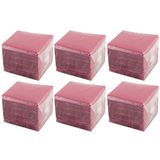 Hostelnovo - 600 stuks tafelservetten, bordeaux, wegwerppapier, microsteek, 10 x 10 cm (ingeklapt) en 20 x 20 cm (opengeklapt), ideaal voor catering-evenementen, bars en feestjes