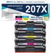 HP Cartouches de toner 207A/207X pour HP M255/M282/M283, set de 4 pièces (CMJN)