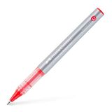 Faber-Castell 348121 - Free Ink Roller 0,7, rood, 12 stuks